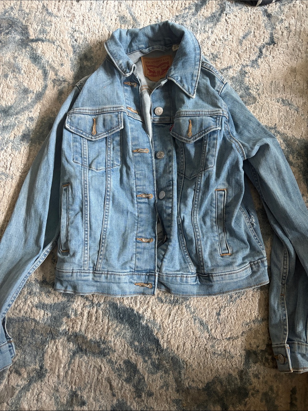 Levi's Light Blue Denim Trucker Jacket - Women's